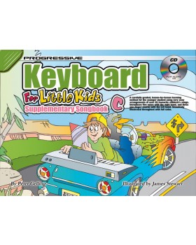 Progressive Keyboard for Little Kids - Supplementary Songbook C - How to Play Keyboard for Kids