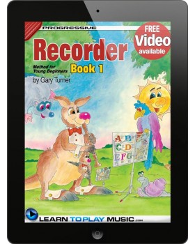 Recorder Lessons for Kids - Book 1 - How to Play Recorder for Kids (Free Video Available)
