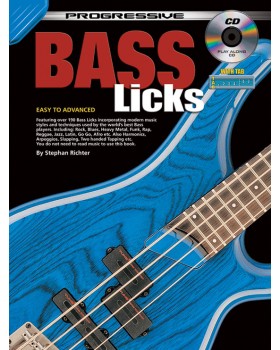 Progressive Bass Licks - Teach Yourself How to Play Bass Guitar