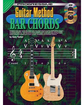 Progressive Guitar Method - Bar Chords - Teach Yourself How to Play Guitar Chords