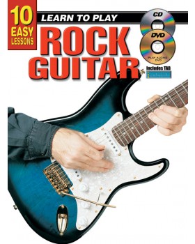 10 Easy Lessons - Learn To Play Rock Guitar - Teach Yourself How to Play Guitar
