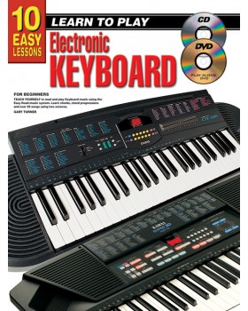 10 Easy Lessons - Learn To Play Electronic Keyboard - Teach Yourself How to Play Keyboard