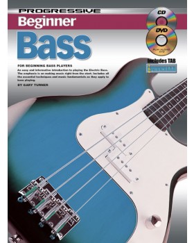 Progressive Beginner Bass - Teach Yourself How to Play Bass Guitar