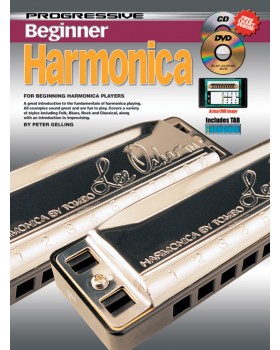 Progressive Beginner Harmonica - Teach Yourself How to Play Harmonica