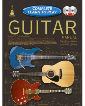 Progressive Complete Learn To Play Guitar Manual - Teach Yourself How to Play Guitar
