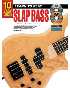 10 Easy Lessons - Learn To Play Slap Bass - Teach Yourself How to Play Bass Guitar