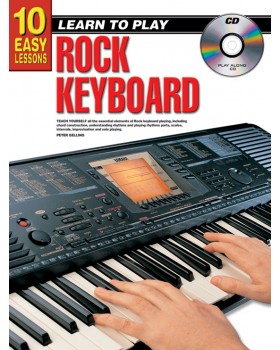 10 Easy Lessons - Learn To Play Rock Keyboard - Teach Yourself How to Play Keyboard