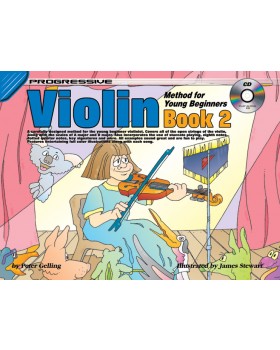 Progressive Violin Method for Young Beginners - Book 2 - How to Play Violin for Kids