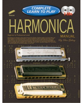 Progressive Complete Learn To Play Harmonica Manual - Teach Yourself How to Play Harmonica