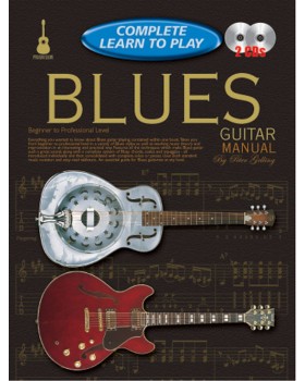 Progressive Complete Learn To Play Blues Guitar Manual - Teach Yourself How to Play Guitar