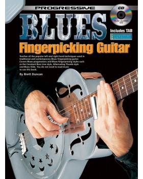 Progressive Blues Fingerpicking Guitar - Teach Yourself How to Play Guitar
