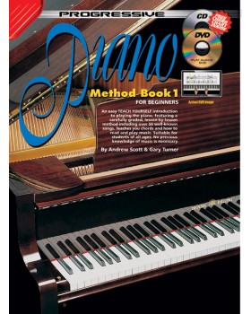 Progressive Piano Method - Book 1 - Teach Yourself How to Play Piano