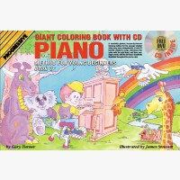 Progressive Piano Method for Young Beginners - Book 1 (Giant Coloring Book)