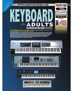 Progressive Keyboard for Adults - Teach Yourself How to Play Keyboard