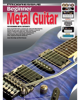 Progressive Beginner Metal Guitar - Teach Yourself How to Play Guitar
