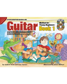 Progressive Guitar Method for Young Beginners - Book 1 - How to Play Guitar for Kids