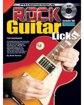 Progressive Rock Guitar Licks - Teach Yourself How to Play Guitar