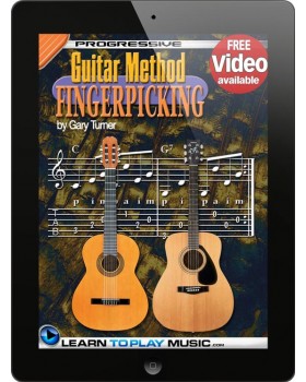Fingerstyle Guitar Lessons for Beginners - Teach Yourself How to Play Guitar (Free Video Available)