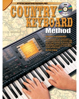 Progressive Country Keyboard Method - Teach Yourself How to Play Keyboard