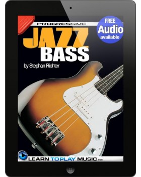 Jazz Bass Guitar Lessons for Beginners - Teach Yourself How to Play Bass Guitar (Free Audio Available)
