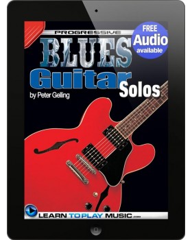 Blues Guitar Lessons - Solos - Teach Yourself How to Play Guitar (Free Audio Available)