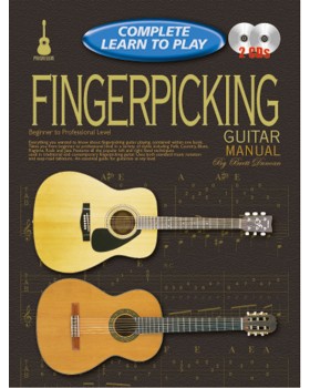 Progressive Complete Learn To Play Fingerpicking Guitar Manual - Teach Yourself How to Play Guitar