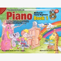 Progressive Piano Method for Young Beginners - Book 1