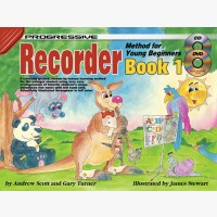Progressive Recorder Method for Young Beginners - Book 1