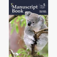 Progressive Manuscript Book 5 - A4 Pad with holes, 96 pages, 12 Stave