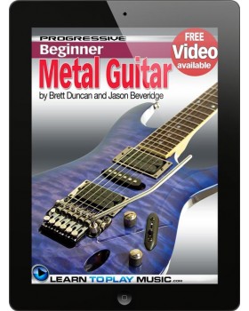 Metal Guitar Lessons for Beginners - Teach Yourself How to Play Guitar (Free Video Available)