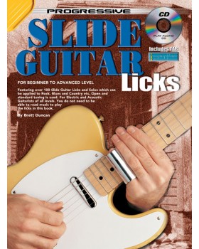 Progressive Slide Guitar Licks - Teach Yourself How to Play Guitar