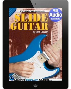 Slide Guitar Lessons for Beginners - Teach Yourself How to Play Guitar (Free Audio Available)