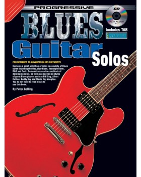 Progressive Blues Guitar Solos - Teach Yourself How to Play Guitar