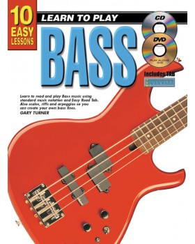 10 Easy Lessons - Learn To Play Bass - Teach Yourself How to Play Bass Guitar