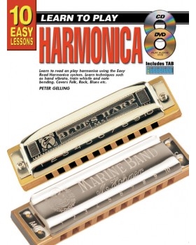 10 Easy Lessons - Learn To Play Harmonica - Teach Yourself How to Play Harmonica