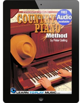 Country Piano Lessons - Teach Yourself How to Play Piano (Free Audio Available)