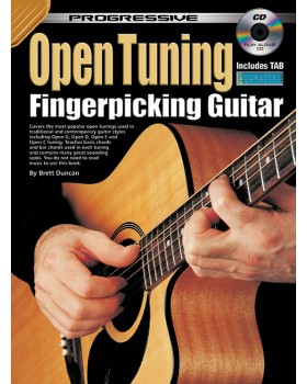 Progressive Open Tuning Fingerpicking Guitar - Teach Yourself How to Play Guitar