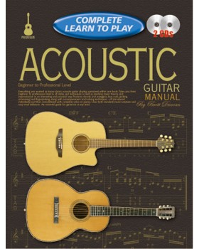 Progressive Complete Learn To Play Acoustic Guitar Manual - Teach Yourself How to Play Guitar