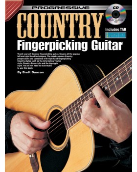 Progressive Country Fingerpicking Guitar - Teach Yourself How to Play Guitar
