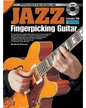 Progressive Jazz Fingerpicking Guitar - Teach Yourself How to Play Guitar