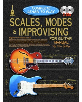 Progressive Complete Learn To Play Scales, Modes & Improvising for Guitar Manual - Teach Yourself How to Play Guitar