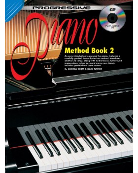 Progressive Piano Method - Book 2 - Teach Yourself How to Play Piano