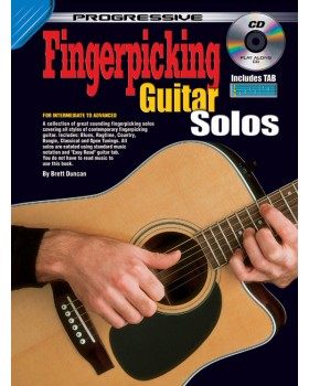 Progressive Fingerpicking Guitar Solos - Teach Yourself How to Play Guitar