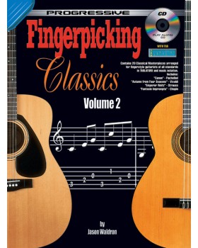 Progressive Fingerpicking Classics - Volume 2 - Teach Yourself Classical Guitar Sheet Music