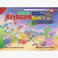 Progressive Electronic Keyboard Method for Young Beginners - Book 1