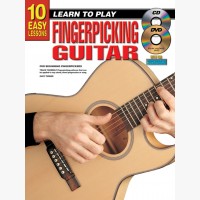 10 Easy Lessons - Learn To Play Fingerpicking Guitar