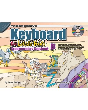 Progressive Keyboard for Little Kids - Supplementary Songbook B - How to Play Keyboard for Kids