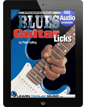 Blues Guitar Lessons - Licks - Teach Yourself How to Play Guitar (Free Audio Available)