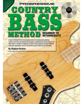 Progressive Country Bass Method - Teach Yourself How to Play Bass Guitar