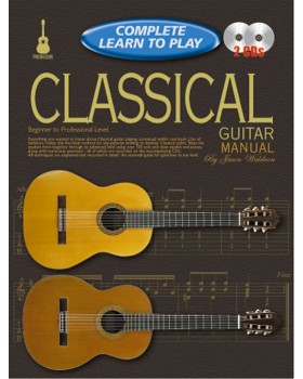 Progressive Complete Learn To Play Classical Guitar Manual - Teach Yourself How to Play Guitar